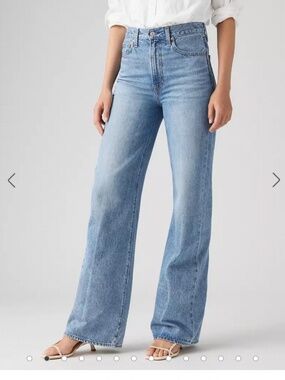 Levi Ribcage Woman’s Wide leg jeans